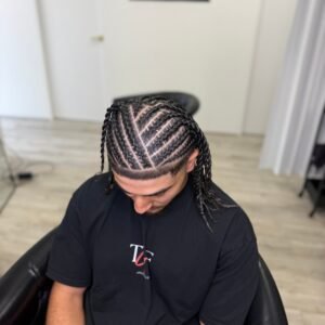 Birthday Party Braiding by DEEBRAIDZ